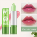 1PC Moisturizing Aloe Color Changing Lipstick Long Term Moisturizing