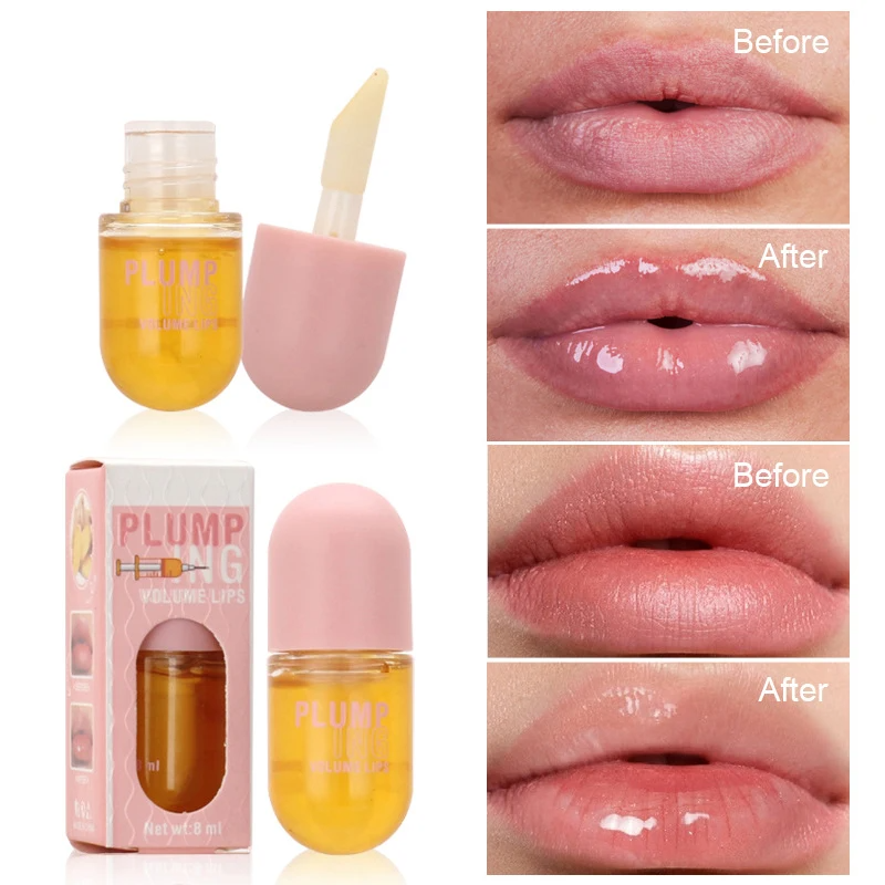 Long Lasting Lip Plumper Oil Instant Volumising Enhancer Lip Serum