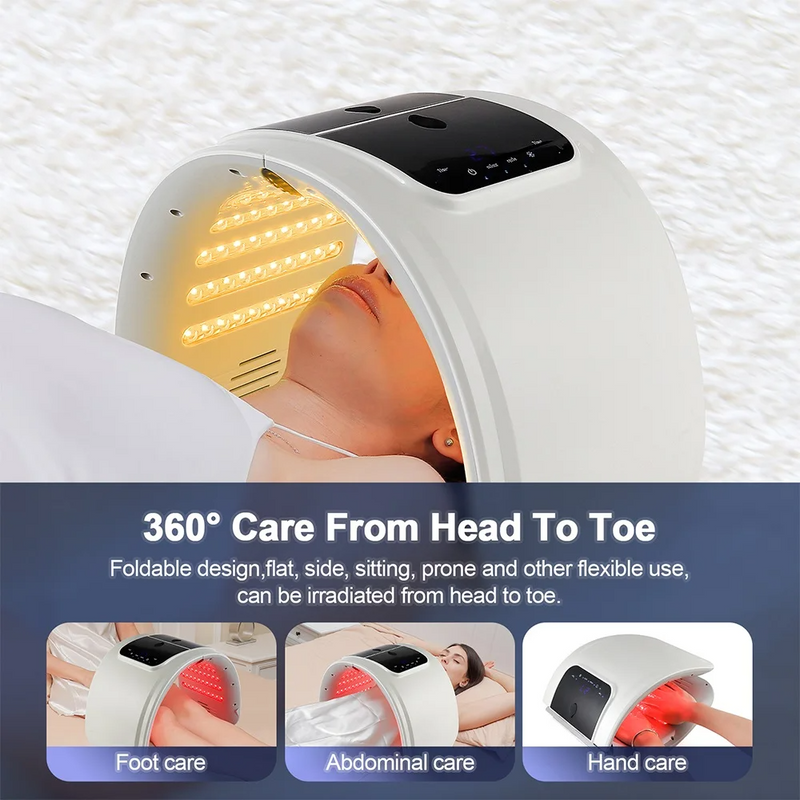 Foreverlily LED Photon Facial Beauty Device – Skin Rejuvenation, Lifting & Spa Massager for Face & Body