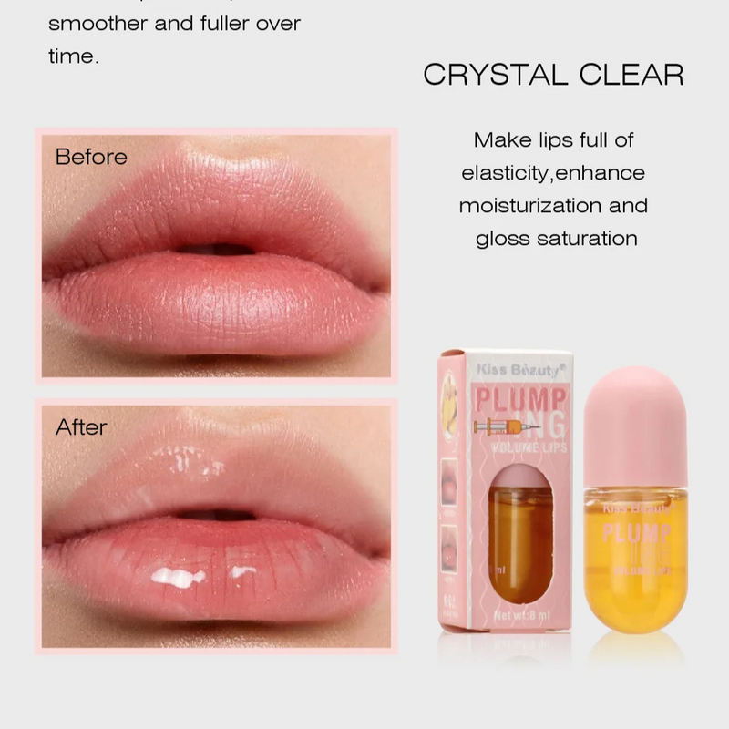 Long Lasting Lip Plumper Oil Instant Volumising Enhancer Lip Serum