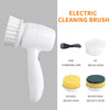New 3-in-1 LCD Cordless Electric Cleaning Brush with Long Handle, Retractable Bathroom Toilet Floor, Electric Cleaning Brush