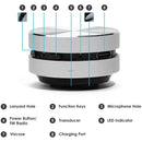 Hot Mini Bone Conduction Speaker Bluetooth-Compatible TWS Wireless Stereo Sound Speaker With FM Radio Dropshipping Wholesale